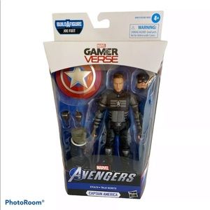 Marvel Legends Gamerverse Captain America Stealth Joe Fixit New 6” Black Suit